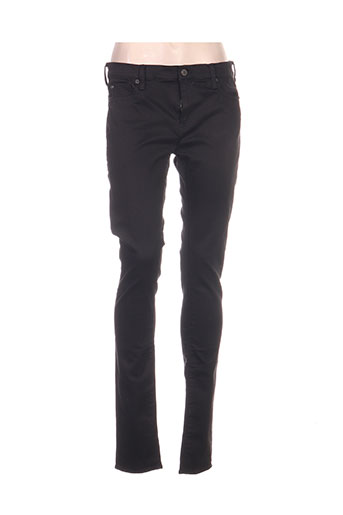 ralph lauren pantalons femme de couleur noir