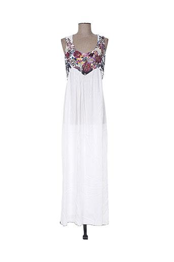 missy robes femme de couleur blanc