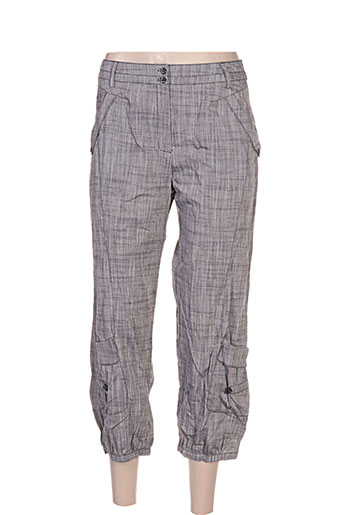l33 pantacourts femme de couleur gris