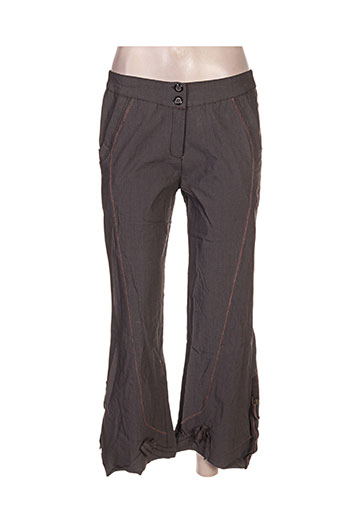 l33 pantacourts femme de couleur marron