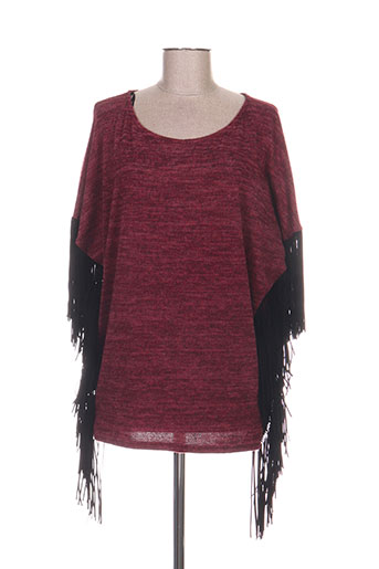 fille a suivre pulls femme de couleur rouge
