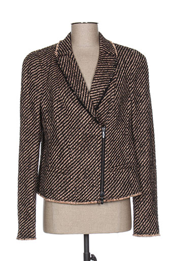 luisa cerano vestes femme de couleur marron