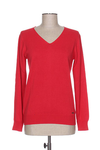 felino pulls femme de couleur rouge