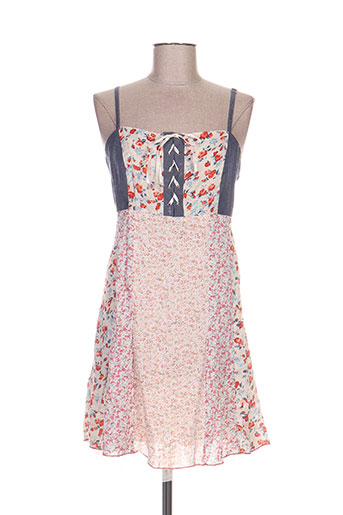 rose bleue robes femme de couleur bleu