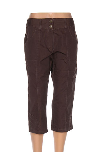 blancheporte pantacourts femme de couleur marron