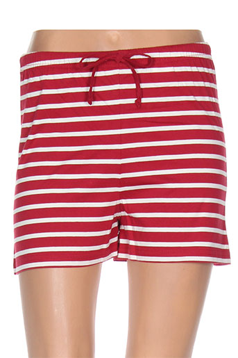 venca shorts / bermudas femme de couleur rouge