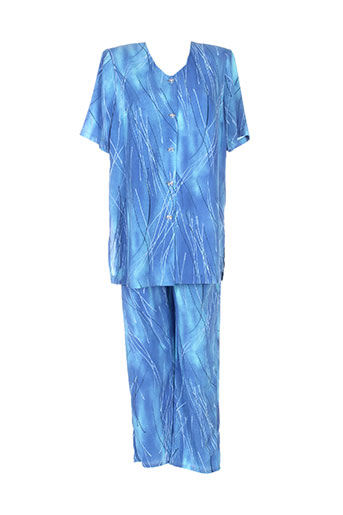 regine ensemble femme de couleur bleu