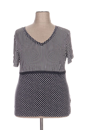 luisa viola t-shirts femme de couleur noir