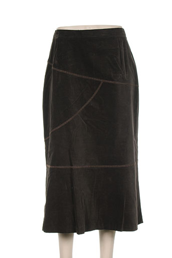 regine jupes femme de couleur marron