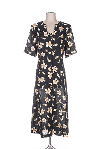 francoise de france robes femme de couleur noir