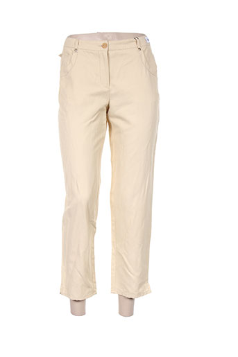 delmod pantacourts femme de couleur beige