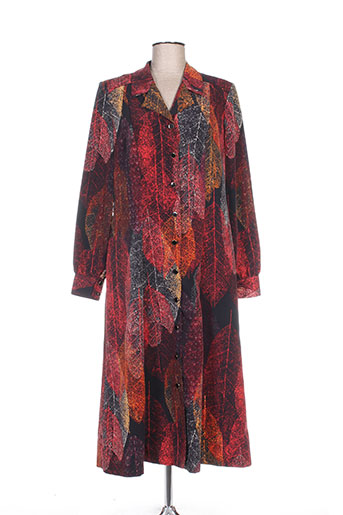 francoise f robes femme de couleur rouge