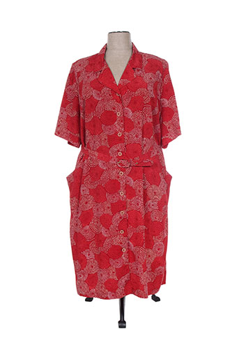 francoise f robes femme de couleur rouge