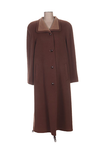 regine manteaux femme de couleur marron