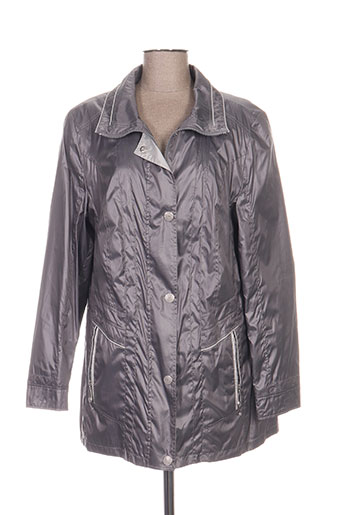 lebek manteaux femme de couleur gris