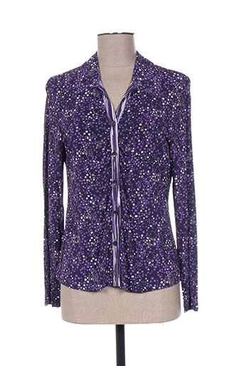 mayerline chemises femme de couleur violet