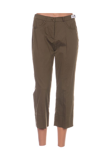 delmod pantacourts femme de couleur vert