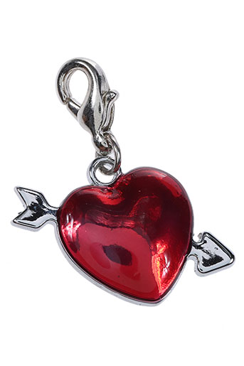 so charm bijoux femme de couleur rouge