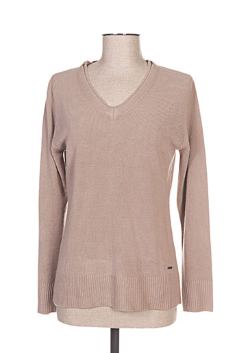 felino pulls femme de couleur marron