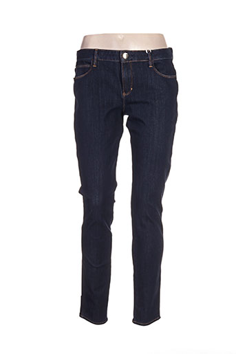 guess jeans femme de couleur bleu