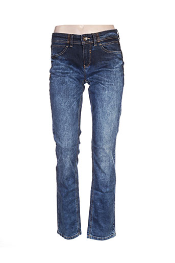 street one jeans femme de couleur bleu