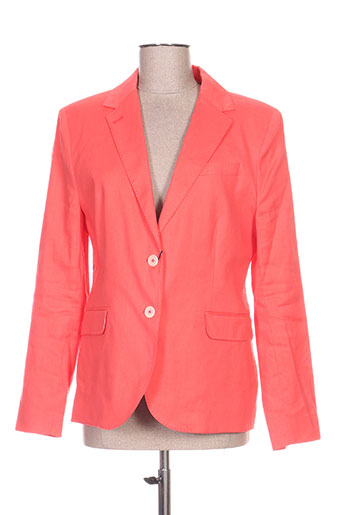 gant vestes femme de couleur orange