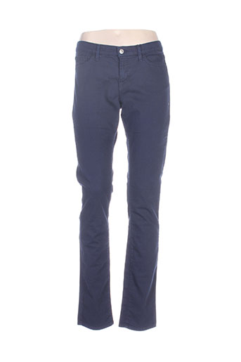 gant pantalons femme de couleur bleu