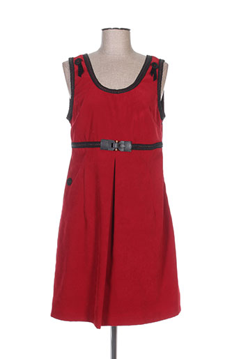 lo! les filles robes femme de couleur rouge