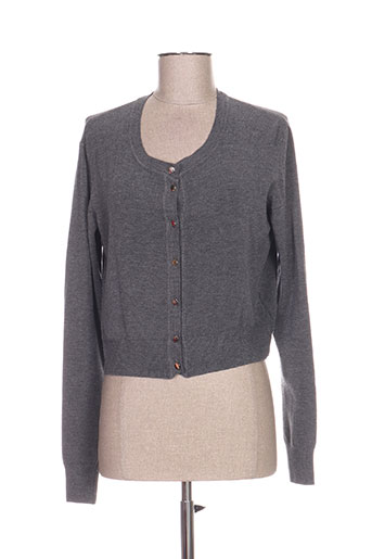 rinascimento gilets femme de couleur gris