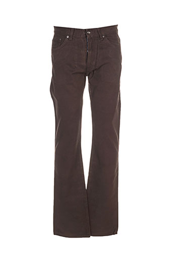gant jeans homme de couleur marron