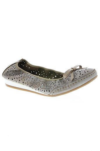 rieker chaussures femme de couleur beige