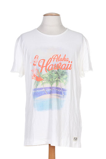 jack EFFI_CHAR_1 jones t-shirts homme de couleur blanc