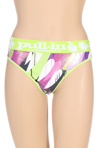pull in lingerie femme de couleur vert