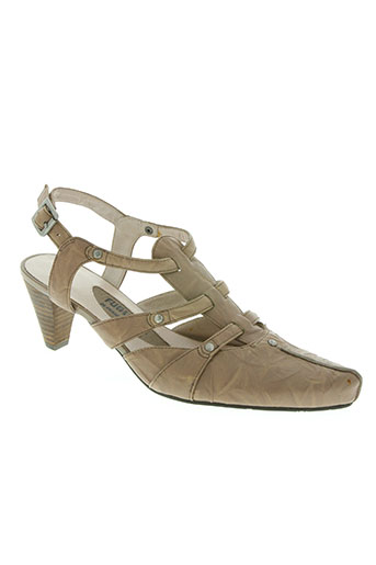 fugitive by francesco rossi chaussures femme de couleur beige
