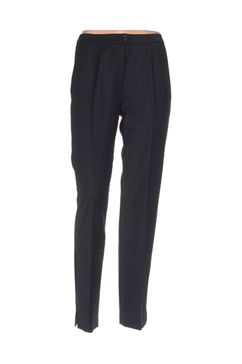 pause cafe pantalons femme de couleur noir