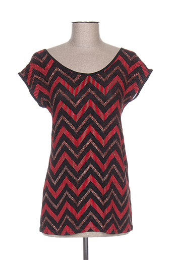 fille a suivre chemises femme de couleur rouge