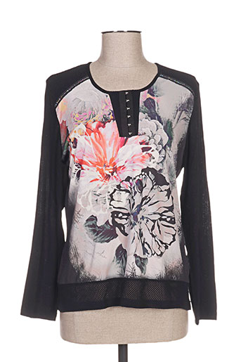 gd t-shirts femme de couleur noir