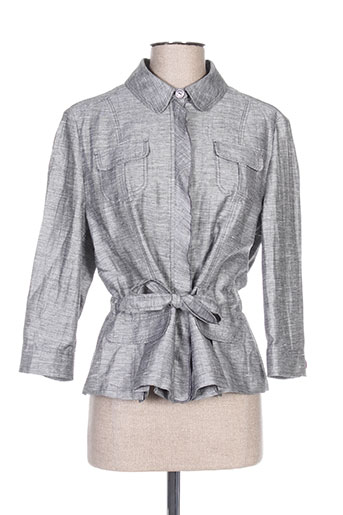 lebek vestes femme de couleur gris