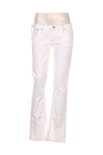 rwd jeans femme de couleur blanc