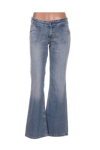 lee jeans femme de couleur bleu