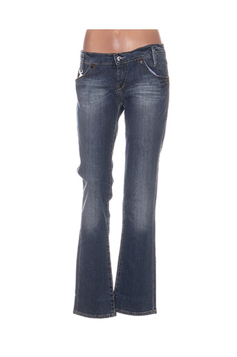 lee jeans femme de couleur bleu