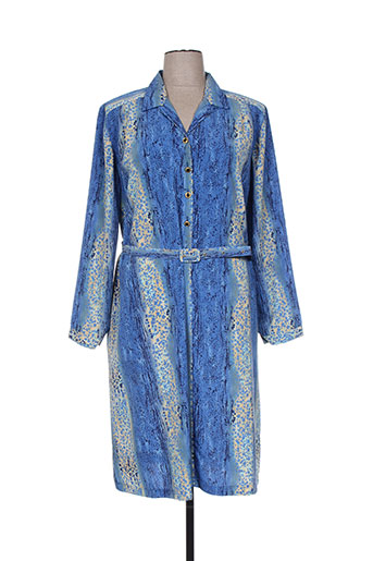 isa couture robes femme de couleur bleu