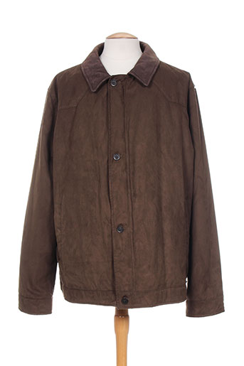 bush manteaux homme de couleur marron