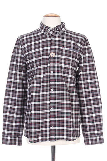 pepe jeans chemises garçon de couleur noir
