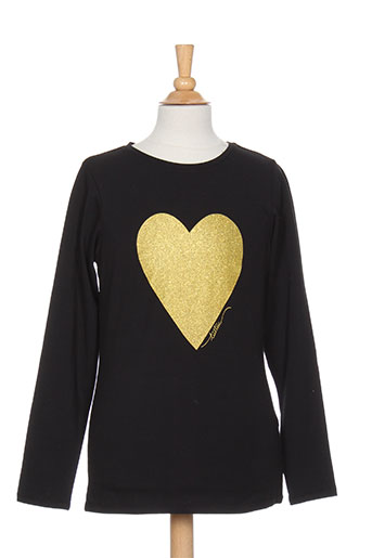 tuc tuc t-shirts fille de couleur noir