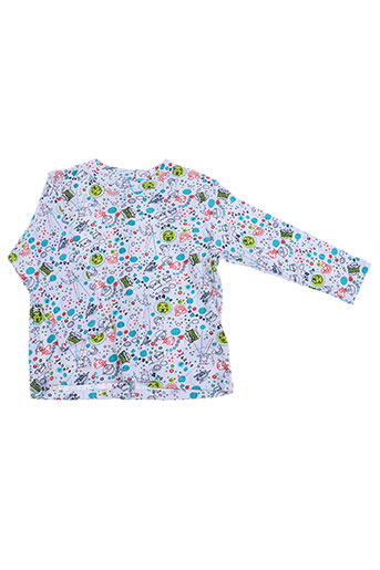 tuc tuc t-shirts fille de couleur bleu