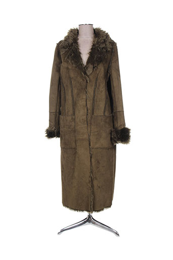summum manteaux femme de couleur vert