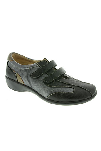 gf confort chaussures femme de couleur noir