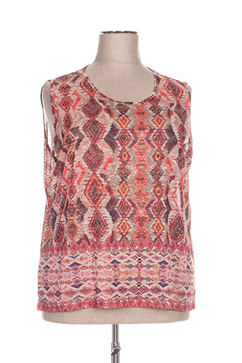jean gabriel t-shirts femme de couleur orange