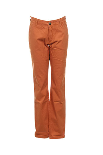 teddy smith pantalons garçon de couleur orange